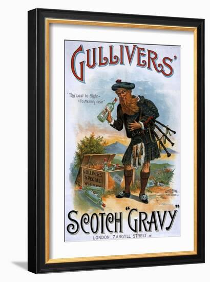 1890s UK Gulliver's Poster-null-Framed Giclee Print