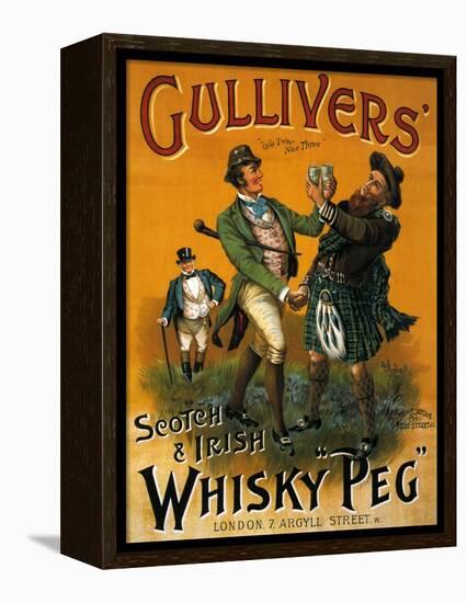 1890s UK Gulliver's Poster-null-Framed Premier Image Canvas