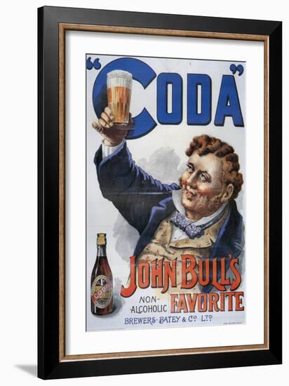 1890s UK John Bull's Poster-null-Framed Giclee Print