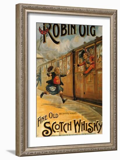 1890s UK Robin Oig Poster-null-Framed Giclee Print