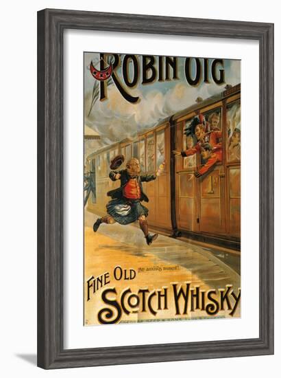 1890s UK Robin Oig Poster-null-Framed Giclee Print