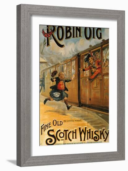 1890s UK Robin Oig Poster-null-Framed Giclee Print