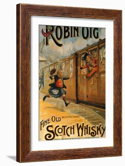 1890s UK Robin Oig Poster-null-Framed Giclee Print