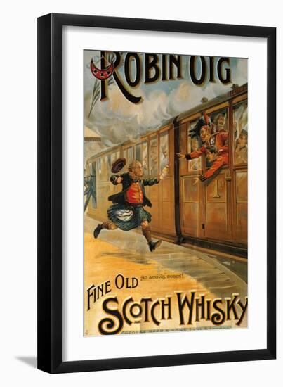 1890s UK Robin Oig Poster-null-Framed Giclee Print