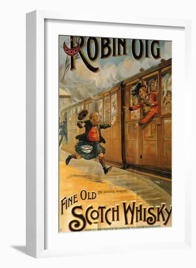 1890s UK Robin Oig Poster-null-Framed Giclee Print