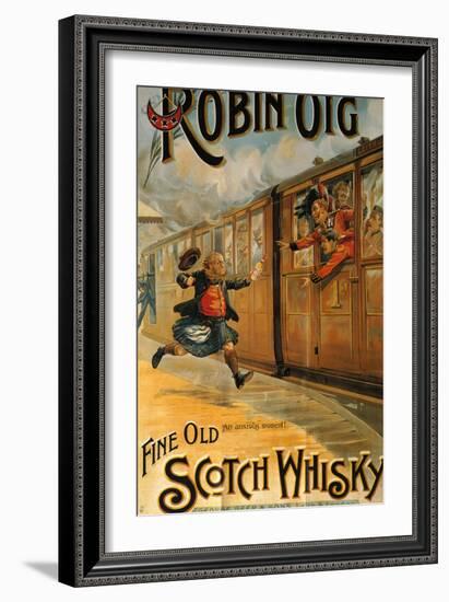 1890s UK Robin Oig Poster-null-Framed Giclee Print