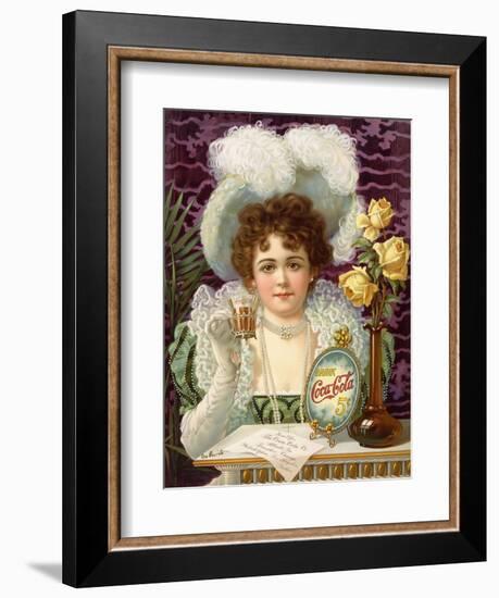 1890s USA Coca-Cola Magazine Advertisement-null-Framed Giclee Print