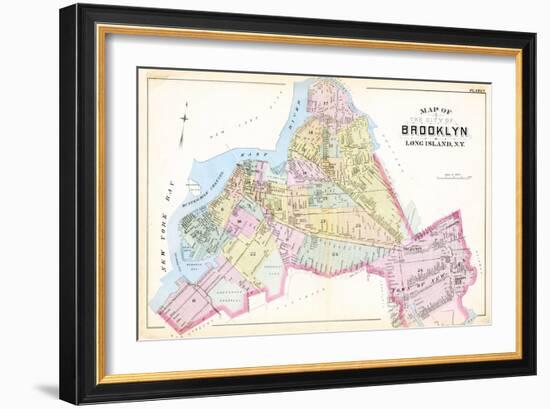 1891, Brooklyn, New York, United States-null-Framed Giclee Print