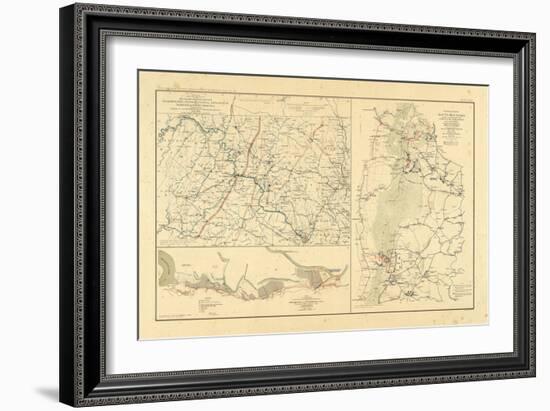 1891, DC, Pennsylvania, Virginia, Civil War-null-Framed Giclee Print