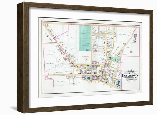 1891, Doylestown, Pennsylvania, United States-null-Framed Giclee Print