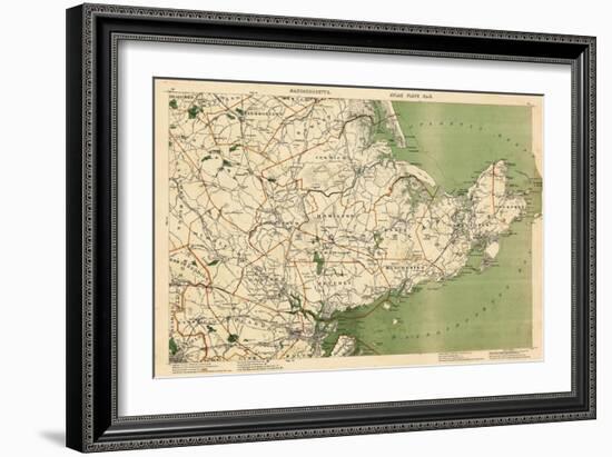 1891, Essex, Boxford, Rowley, Cape Ann, Gloucester, Rockport, Marblehead, Salem, Massachusetts-null-Framed Giclee Print