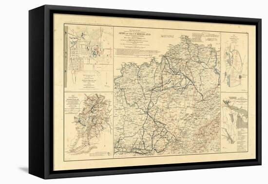 1891, Kentucky, Civil War-null-Framed Premier Image Canvas