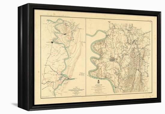 1891, Maryland, Civil War-null-Framed Premier Image Canvas