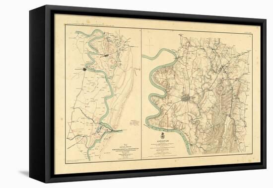 1891, Maryland, Civil War-null-Framed Premier Image Canvas