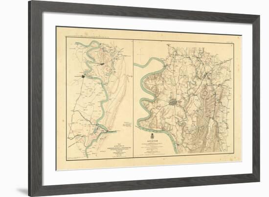 1891, Maryland, Civil War-null-Framed Giclee Print