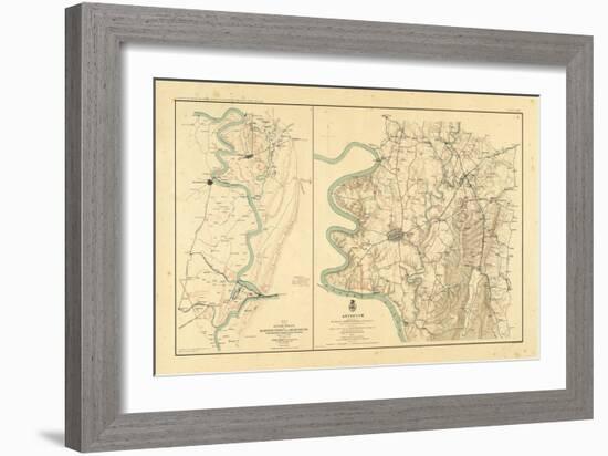 1891, Maryland, Civil War-null-Framed Premium Giclee Print