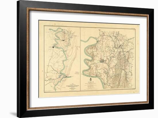 1891, Maryland, Civil War-null-Framed Giclee Print