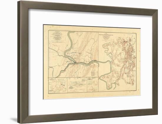 1891, Maryland, Virginia, Civil War-null-Framed Giclee Print