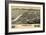 1891, Missoula Bird's Eye View, Montana, United States-null-Framed Giclee Print