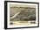 1891, Missoula Bird's Eye View, Montana, United States-null-Framed Giclee Print