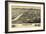 1891, Missoula Bird's Eye View, Montana, United States-null-Framed Giclee Print