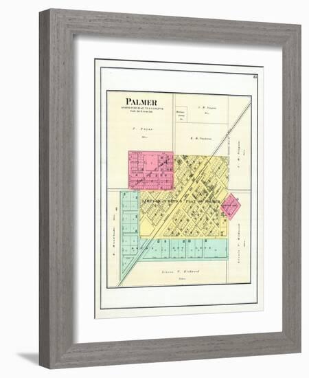 1891, Palmer, Illinois, United States-null-Framed Giclee Print