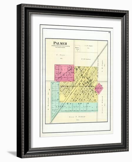 1891, Palmer, Illinois, United States-null-Framed Giclee Print