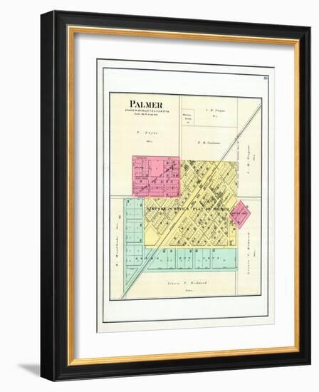 1891, Palmer, Illinois, United States-null-Framed Giclee Print