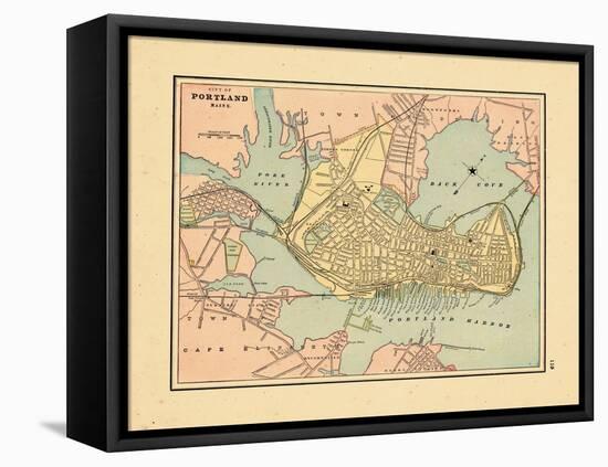 1891, Portland Maine-null-Framed Premier Image Canvas