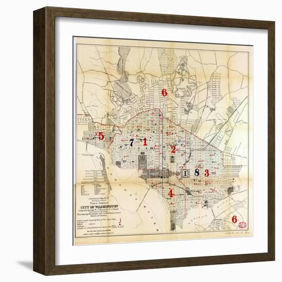1891, Public Schools, District of Columbia, United States-null-Framed Giclee Print