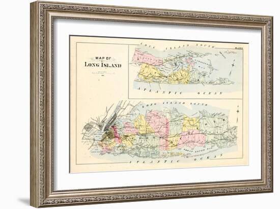 1891, Queens, Long Island, New York, United States-null-Framed Giclee Print