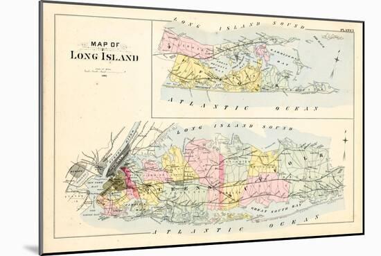 1891, Queens, Long Island, New York, United States-null-Mounted Giclee Print