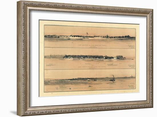 1891, South Carolina, Civil War-null-Framed Giclee Print