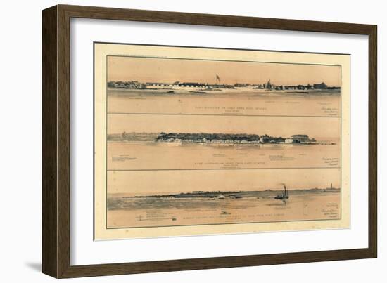 1891, South Carolina, Civil War-null-Framed Giclee Print