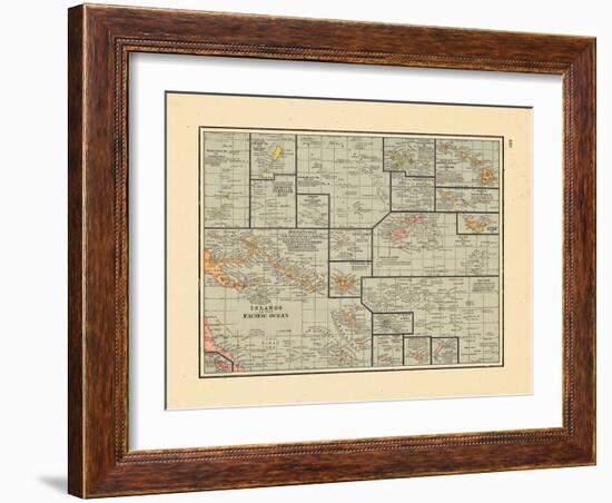 1891, South Pacific Islands-null-Framed Giclee Print