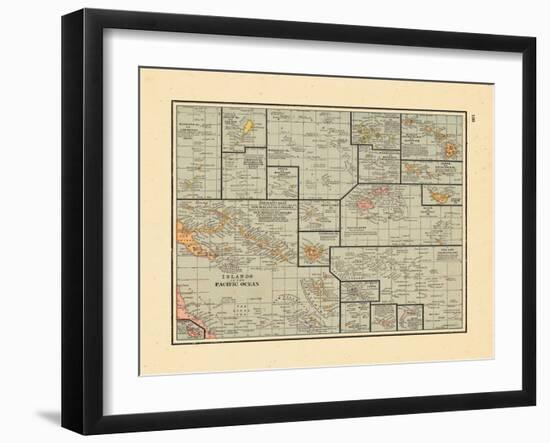 1891, South Pacific Islands-null-Framed Giclee Print