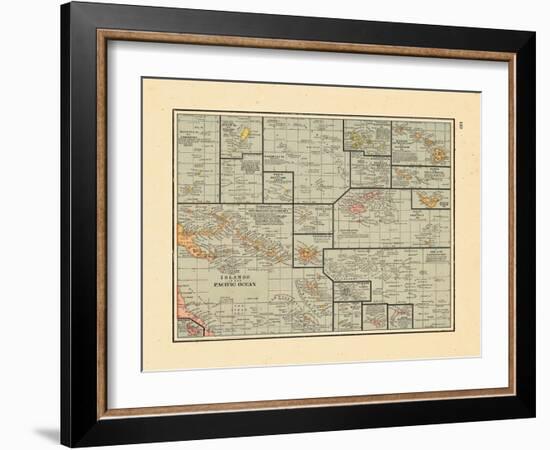 1891, South Pacific Islands-null-Framed Giclee Print