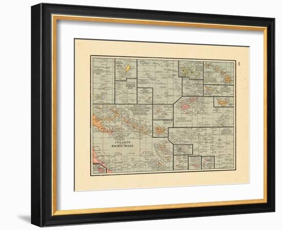 1891, South Pacific Islands-null-Framed Giclee Print