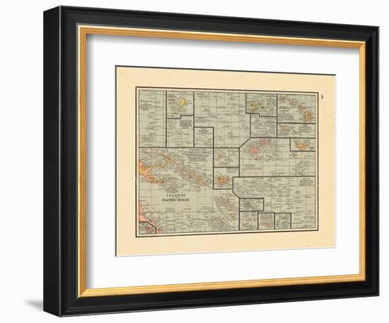 1891, South Pacific Islands-null-Framed Giclee Print