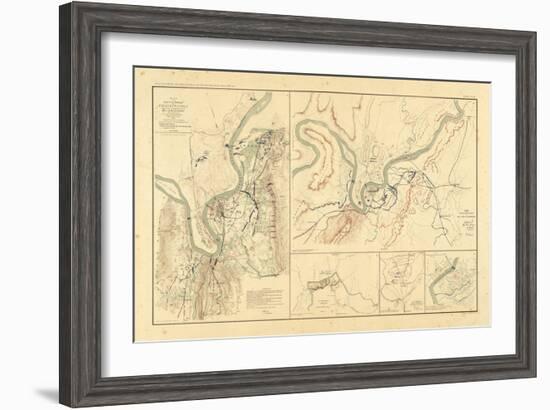 1891, Tennessee, Civil War-null-Framed Giclee Print