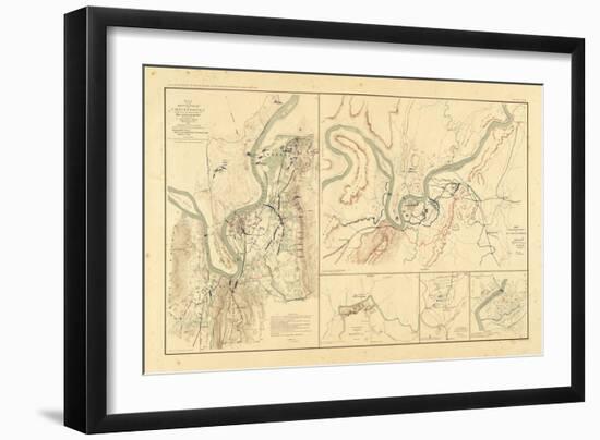 1891, Tennessee, Civil War-null-Framed Giclee Print