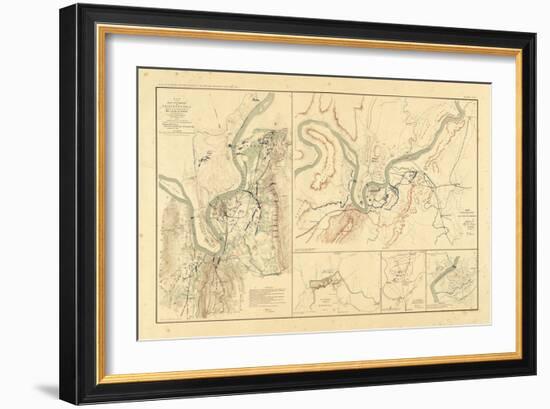 1891, Tennessee, Civil War-null-Framed Giclee Print