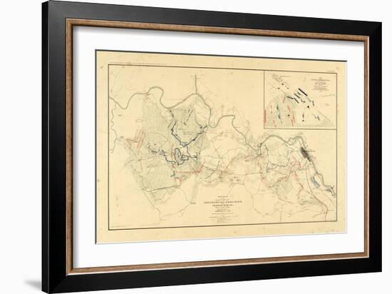 1891, Virginia, Civil War-null-Framed Giclee Print