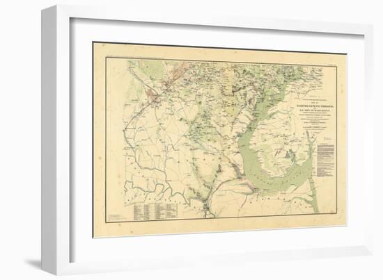 1891, Washington DC, Virginia, Civil War-null-Framed Giclee Print