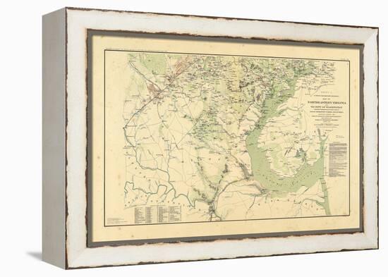 1891, Washington DC, Virginia, Civil War-null-Framed Premier Image Canvas