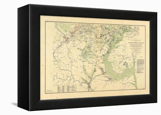 1891, Washington DC, Virginia, Civil War-null-Framed Premier Image Canvas