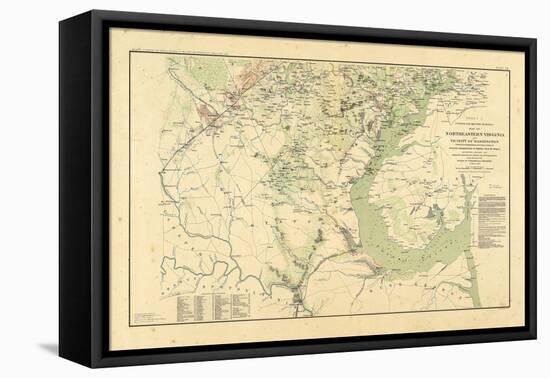 1891, Washington DC, Virginia, Civil War-null-Framed Premier Image Canvas