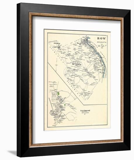 1892, Bow, Concord East, New Hampshire, United States-null-Framed Giclee Print