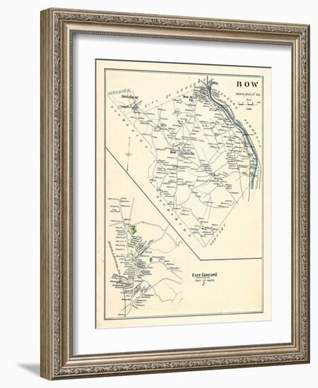 1892, Bow, Concord East, New Hampshire, United States-null-Framed Giclee Print