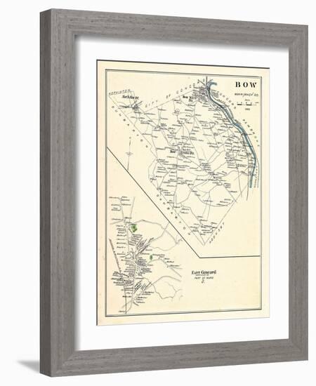 1892, Bow, Concord East, New Hampshire, United States-null-Framed Giclee Print